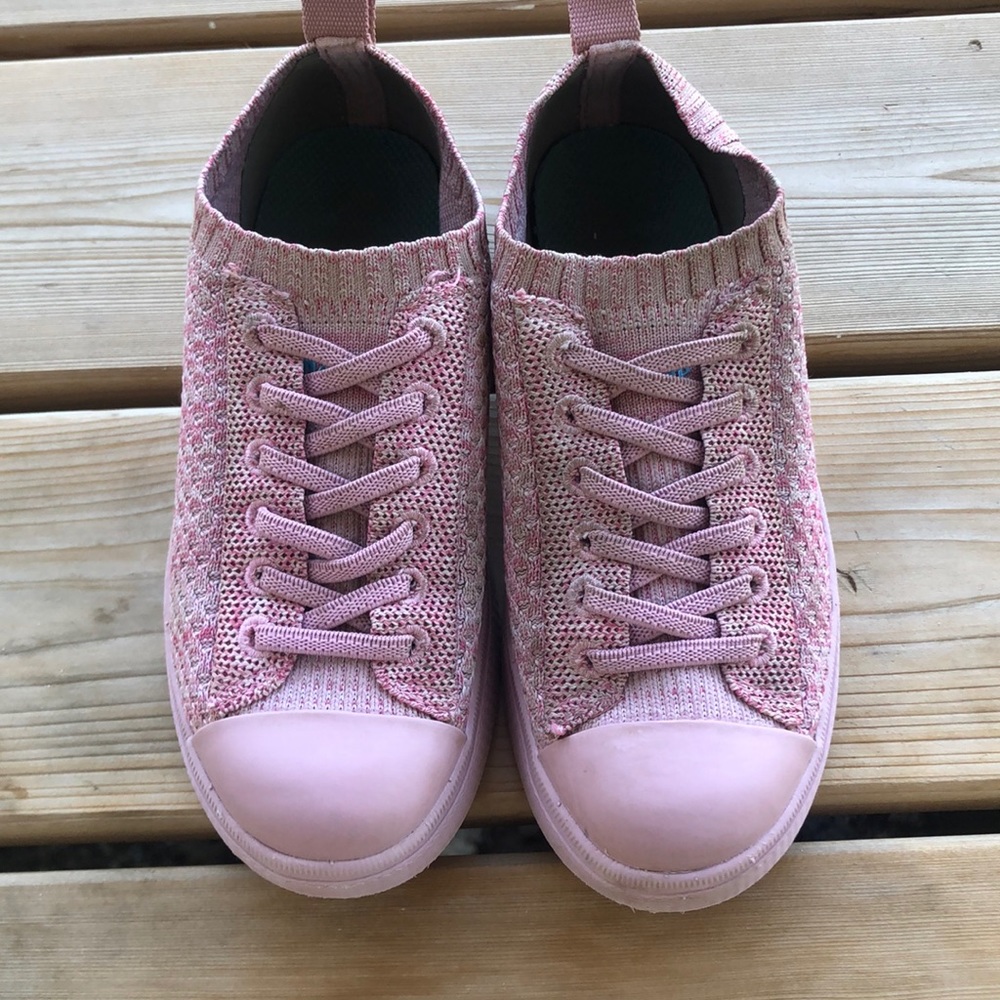 Native C13 pink slip on shoes.